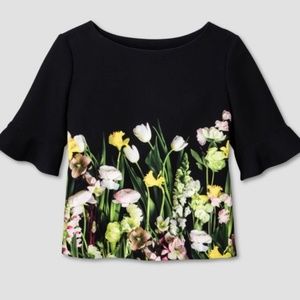 Victoria Beckham for Target Floral Print Blouse